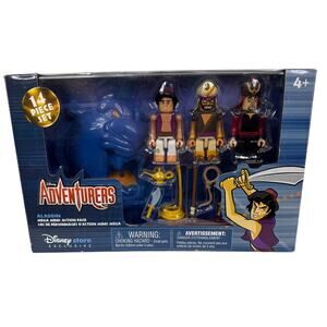 Disney Adventurers Aladdin Mega Minis Action Pack Set Store Jafar Rasoul
